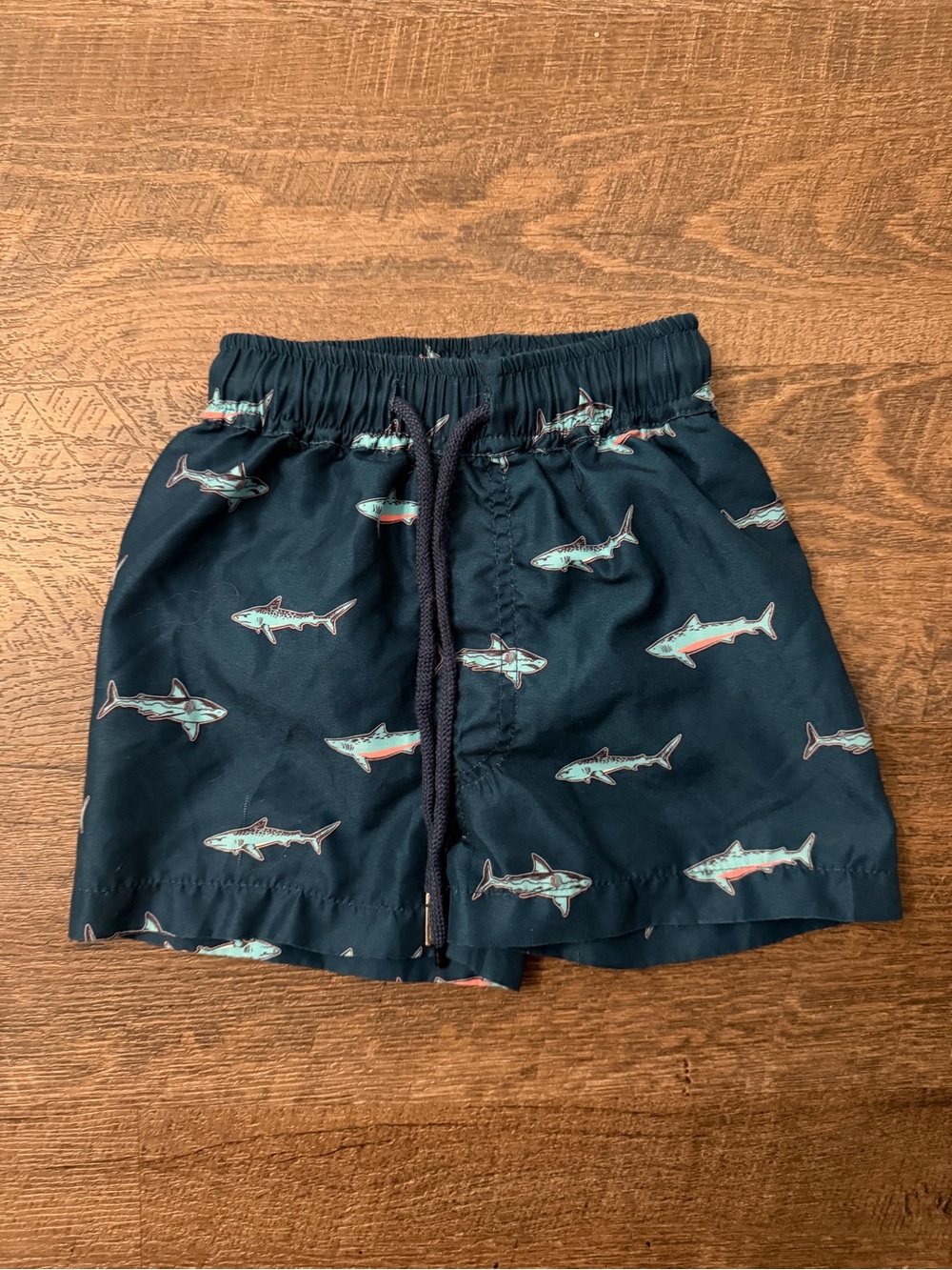 Stitchy Fish Shark Swim Shorts